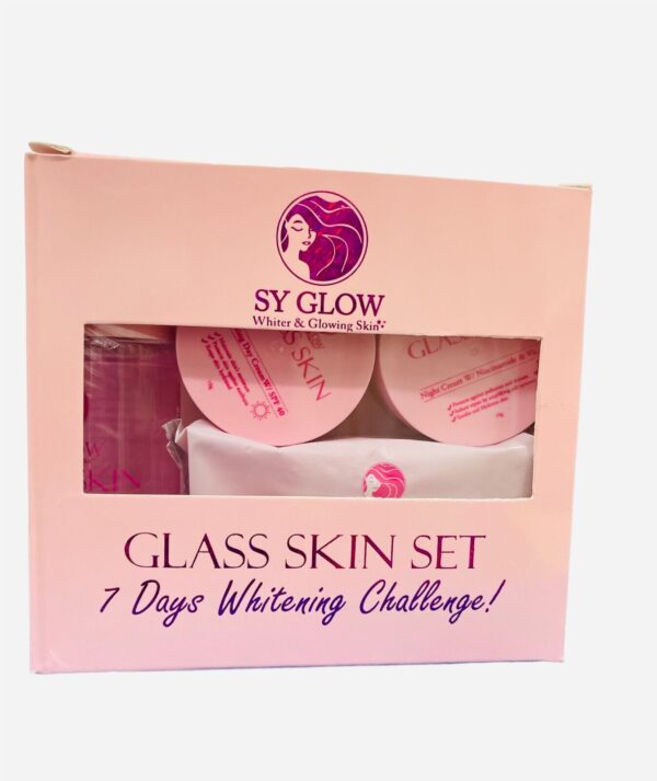 Sy Glow Glass Skin Set Whitening & Glowing Skin 7 DAYS CHALLENGE