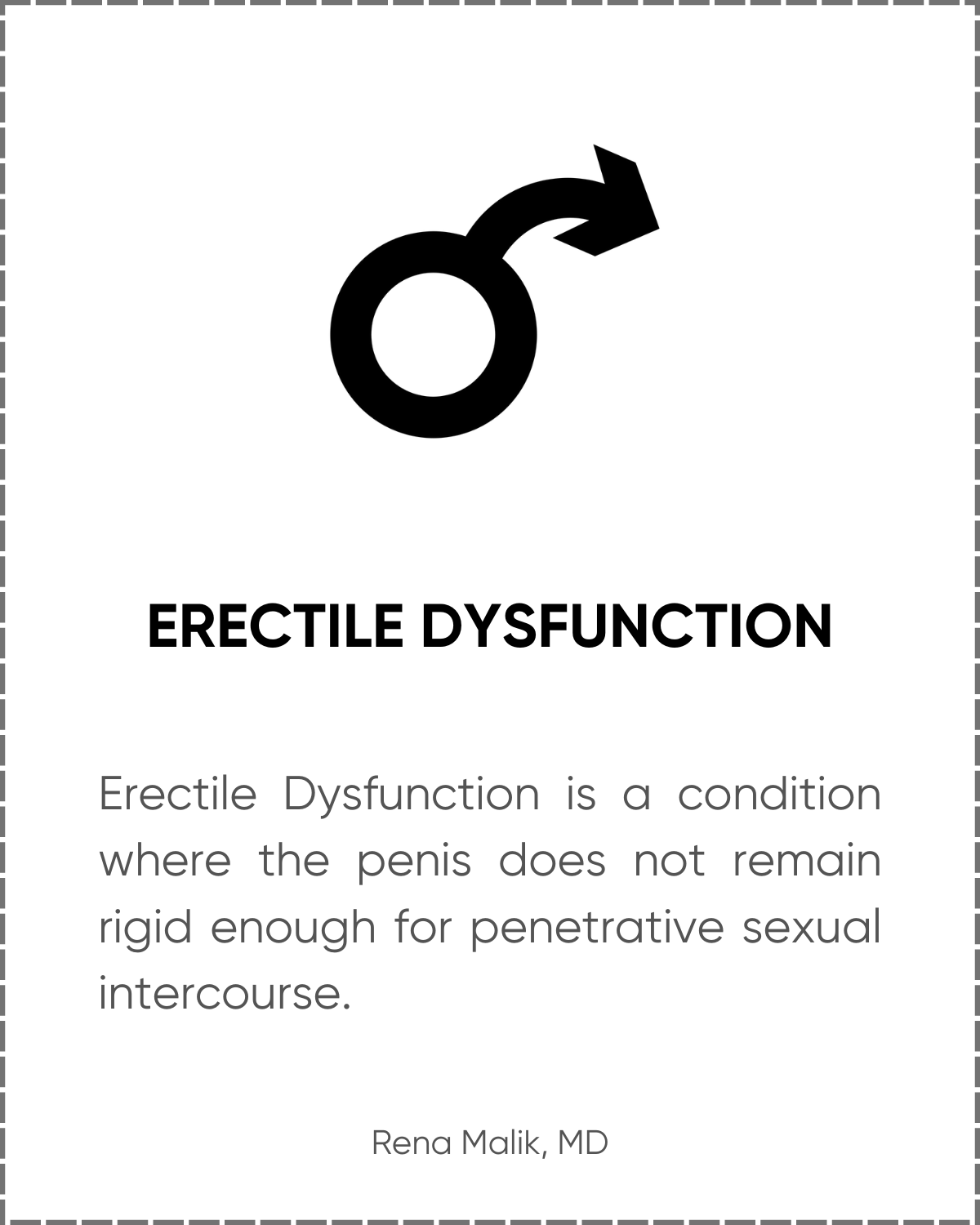 ERECTILE DYSFUNCTION