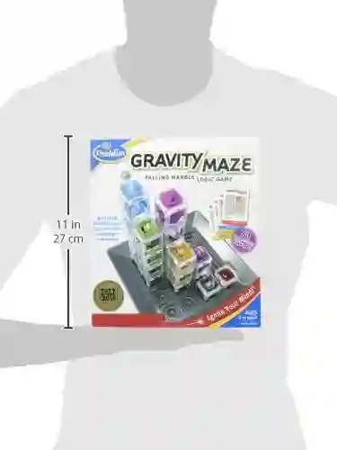 ThinkFun Gravity Maze - STEM Marble Run Logic Puzzle for Kids 8+