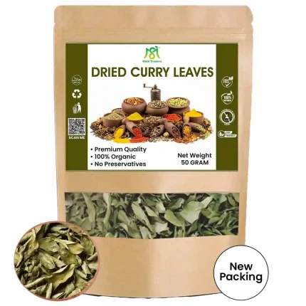 Dried Curry Leaves 50 GM Pack (Kari Patta)