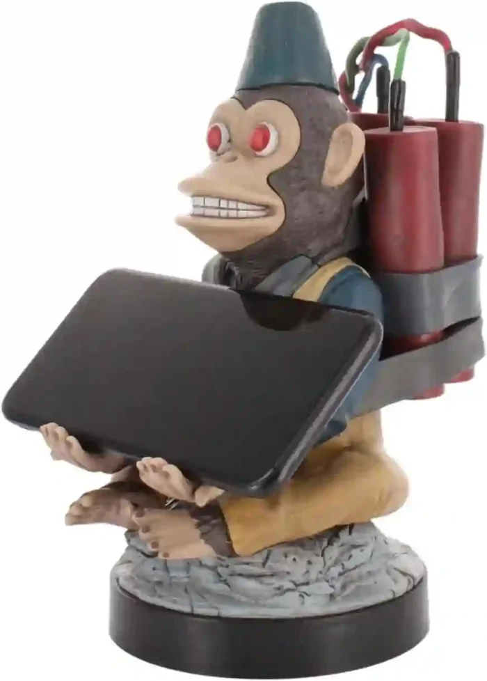 Exquisite Gaming Call of Duty Monkey Bomb 8.5-inch PVC Mobile Phone and Gaming Controller Holder