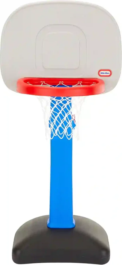 Little Tikes Easy Score Basketball Set with adjustable height and 3 soft basketballs