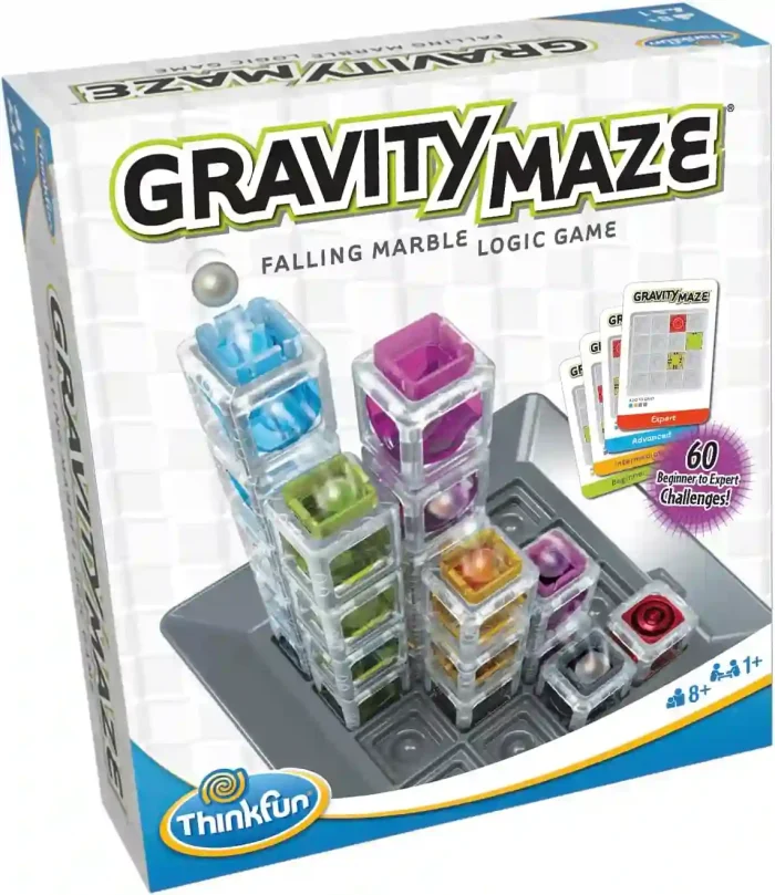 ThinkFun Gravity Maze - STEM Marble Run Logic Puzzle for Kids 8+