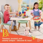 B. toys balance beam set for kids with interlocking beams and sensory pads for active play