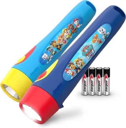 Energizer PAW Patrol LED Flashlights for Kids with Cute Designs and Included Batteries