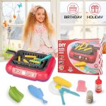 Kids Play Food with Water-Activated Color Changing Toy Set - Fryer and Accessories