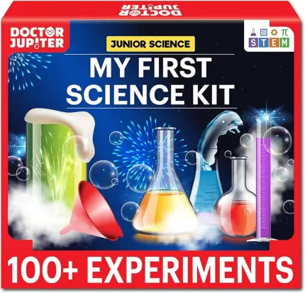 Doctor Jupiter My First Science Kit for Kids - STEM Learning Toy with 100+ Experiments