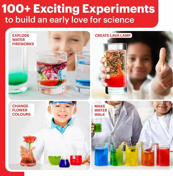 Doctor Jupiter My First Science Kit for Kids - STEM Learning Toy with 100+ Experiments