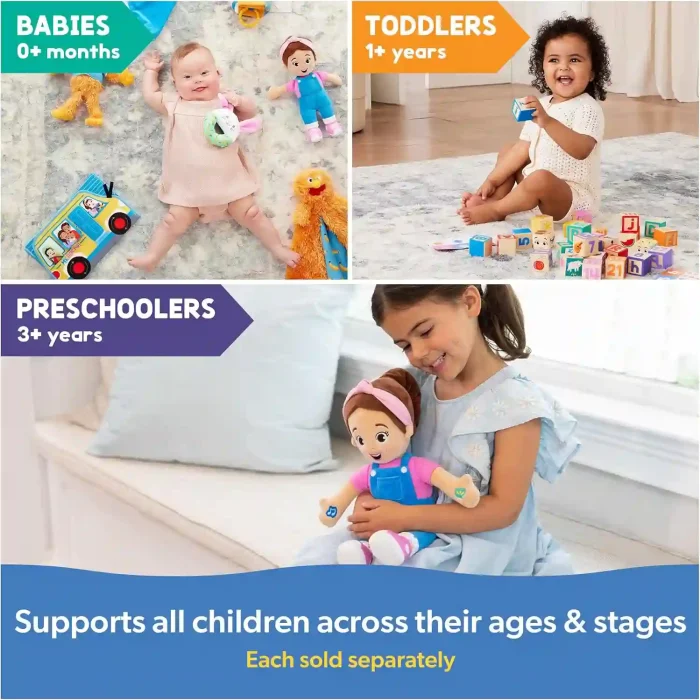 Ms. Rachel Speak & Sing Interactive Doll with Songs and Phrases