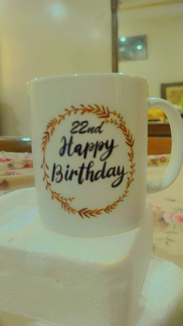 Personalized Anniversary Couple Coffee Mug with custom text and design, perfect for birthdays, anniversaries, and special occasions