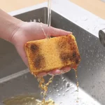 Magic Melamine Sponge Eraser for Kitchen Use - Removes Rust and Stains from Cookware and Dishes