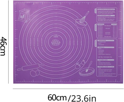 Food-Grade Silicone Baking Mat for Cookies and Pastries