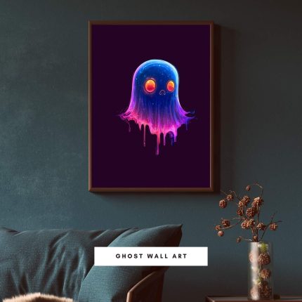 halloween ghost wallart