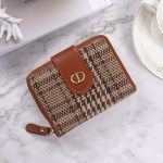 Fashion women's wallet with zipper, large capacity, and PU leather design in various colors