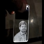 Glowing Transparent Customized Keychain with Personal Image or Text
