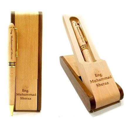 Custom Engraved Wooden Pen with Personalized Box – Luxury Gift for Teachers, Bosses, Parents