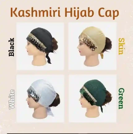 Kashmiri Hijab Cap for Women and Girls