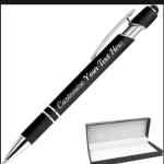Customized name engraved pen in a sleek gift box – perfect for personalized gifting