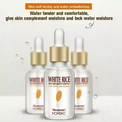 White Rice Serum for Face - 15ml Anti-Aging & Acne Treatment