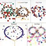 Gionlion 6000 Clay Beads Kit for Girls - Friendship Bracelet and Jewelry Making Kit with 24 Colors