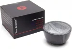 Beau Brummell Marble Shaving Soap Bowl - Handmade Natural Black Marble with Grooves for Rich Lather