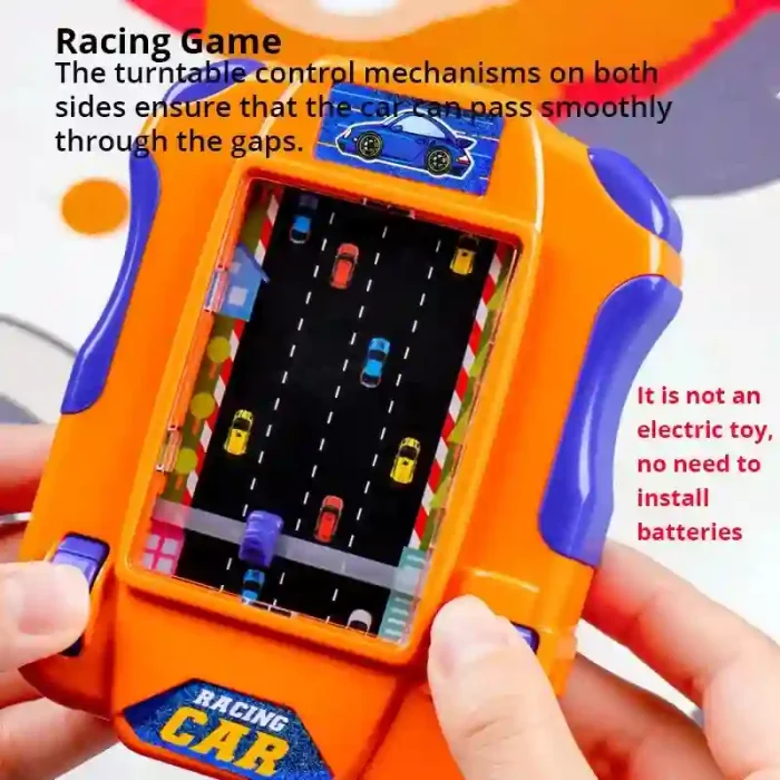 Race Car Game toy for kids with adventure palm design, lightweight and durable plastic