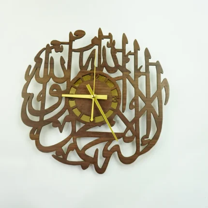 Laser-Cut Wooden Wall Hanging 3D Design for Home Décor