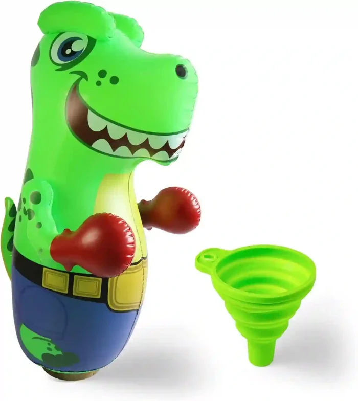 JOYIN Inflatable T-Rex Dinosaur Bopper - 47-Inch Punching Toy with Bounce-Back Action for Kids