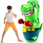 JOYIN Inflatable T-Rex Dinosaur Bopper - 47-Inch Punching Toy with Bounce-Back Action for Kids