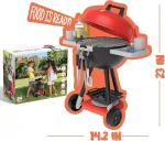 JOYIN Kids Kitchen Toy BBQ Grill Playset with Accessories and Food for Pretend Cooking Fun