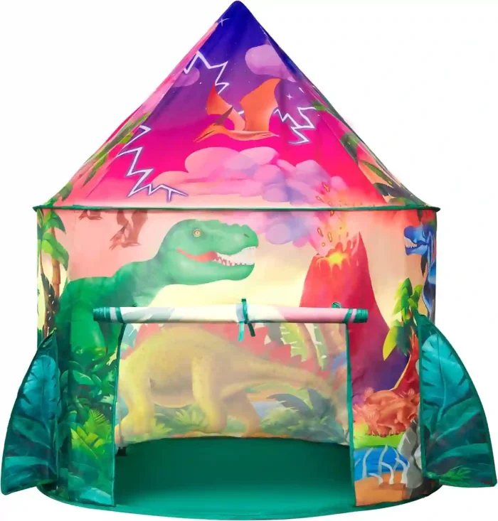 JOYIN Dinosaur Play Tent – Pop Up Playhouse for Boys & Girls