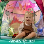 JOYIN Dinosaur Play Tent – Pop Up Playhouse for Boys & Girls