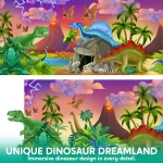 JOYIN Dinosaur Play Tent – Pop Up Playhouse for Boys & Girls