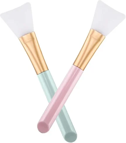 2-Pack Silicone Face Mask & Body Lotion Applicator Brushes